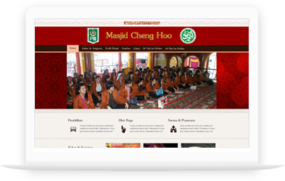 pembuatan web masjid chenghoo
