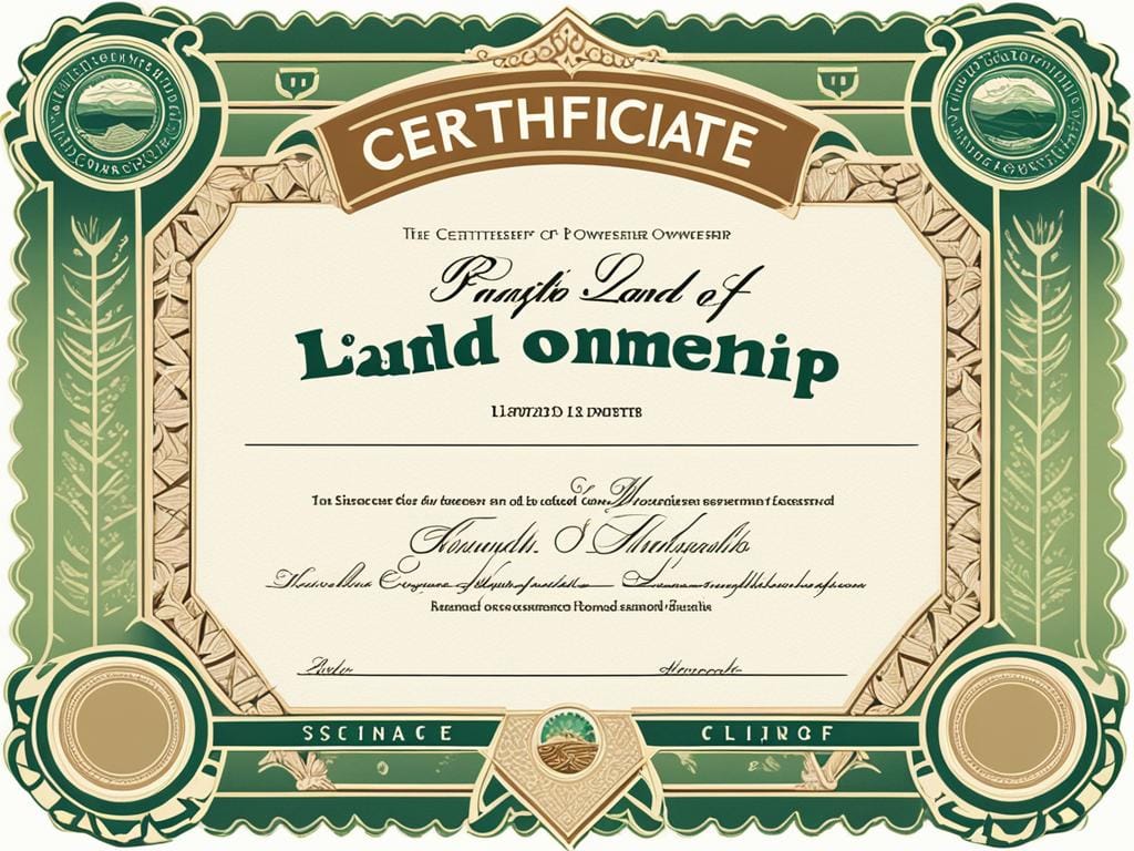 Sertifikat-kepemilikan-tanah Sertifikat kepemilikan tanah