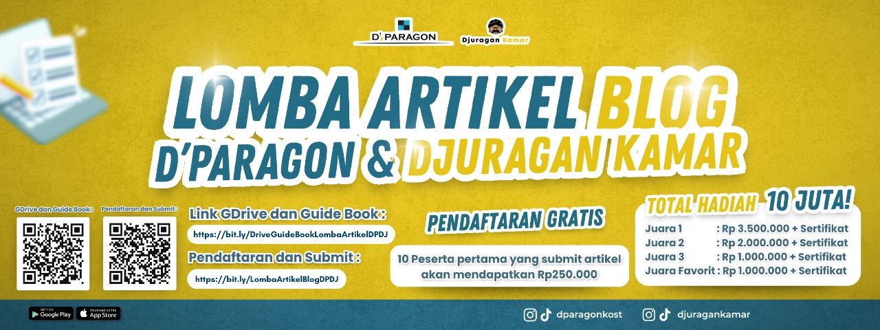 kost di dparagon dan djuragan kamar