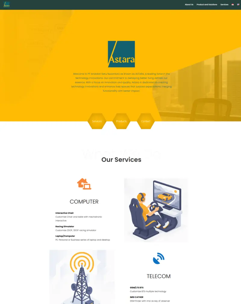 Website Company Profile Profesional Website Company Profile Profesional