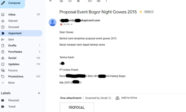 proposal event bogor night gowes